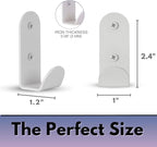 Heavy-Duty Wall Hooks for Hanging (Set of 3) – Stylish Metal Hooks for Coats, Backpacks, Towels & Bags | Decorative Wall Hooks in Chic Pastel Colors for Entryways, Kids’ Rooms & Bathrooms