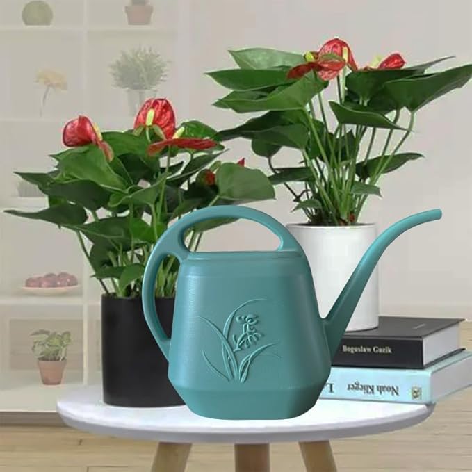 Plastic Watering Can - 1/2 Gallon - Green