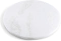 Koville African Natural Marble Cutting Board for Kitchen, 16inch Round Hand Crafted Marble Slab for Cheese, Charcuterie, Pastry Board - Wedding Gift, House Warming Gift(Namib Fantasy)
