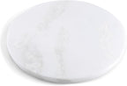 Koville African Natural Marble Cutting Board for Kitchen, 16inch Round Hand Crafted Marble Slab for Cheese, Charcuterie, Pastry Board - Wedding Gift, House Warming Gift(Namib Fantasy)