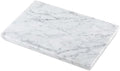Koville Italian Carrara Marble Cutting Board for Kitchen, 12x8inch Hand Crafted Marble Slab for Cheese, Charcuterie, Pastry Board - Wedding Gift, House Warming Gift