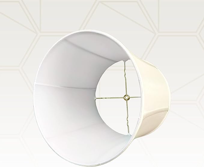 Royal Designs, Inc. Basic Drum Lamp Shade, Eggshell, 11" x 13" x 11"