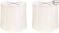 Royal Designs, Inc. BS-719-13WH-2 Drum Basic Lamp Shade, 11 x 13 x 11, White, 2-Pack