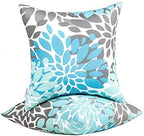 Outdoor Throw Pillows - Decorative Pillows with Insert Included Set of 2 Outdoor Pillows for Patio Furniture 18x18 Inch