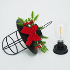 2 Pack ‌Christmas Solar Lanterns Outdoor Waterproof Ideal as Gifts for Women, Mothers and Wife. Vintage-Style Hanging Solar Lights Suitable for Outdoor Use in Yards, Patios, Backyards and Porches.