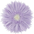 Handmade 3D Flower Round Throw Pillows with Inserts Decorative Cute Daisy Accent Pillows Soft Cushion for Bed Couch Chair Car Living Room Bedroom Home Decor Unique Gift 14Inch Lavender Purple