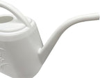 Plant Watering Can - Indoor and Outdoor Home Garden - 1/2 Gallon - White