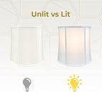 Royal Designs, Inc. "Basic Drum Lamp Shade, White, 9"" x 10"" x 10""" (BS-719-10WH)