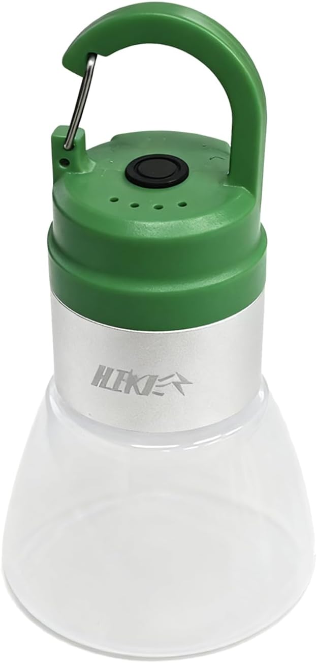 NxyznmqlCamping Essentials, Rechargeable Waterproof LED Color Changing Light, Waterproof Portable Light with Bottle Adapter, Outdoor Emergency Light (Green)