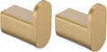 RANDOM Champagne Bronze Towel Hooks for Bathrooms Wall Mount Coat Hooks SUS304 Stainless Steel Hand Towel Robe Hook.96026-8CB