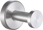 APLusee Brushed Nickel Towel Hook, 304 Stainless Steel Robe Hook for Bathroom, Heavy Duty Hand Towel Hanger Wall Mounted