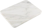 Koville Italian Natural Marble Cutting Board for Kitchen, 16x12inch Large Hand Crafted Marble Slab for Cheese, Charcuterie, Pastry Board - Wedding Gift, House Warming Gift