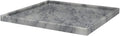 Natural Marble Stone Tray - Hand Carved, Polished Marble Bathroom Tray w/Non-Slip Rubber Pads – Compact Marble Vanity Tray in 3 Shapes - Versatile, Luxury Stone Tray for Bathroom, Kitchen & More
