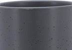 Sagebrook Home Modern Ceramic Planter with Stand - Stoneware Indoor/Outdoor Flower Pot - Minimalist Home & Garden Decor - 7" Gray
