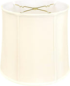 Royal Designs, Inc. Basic Drum Lamp Shade, Eggshell, 9" x 10" x 10"