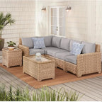 Outdoor Throw Pillows - Decorative Pillows with Insert Included Set of 2 Outdoor Pillows for Patio Furniture 18x18 Inch