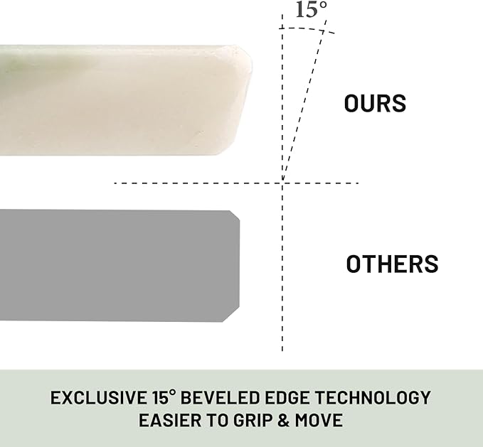Koville African Natural Marble Cutting Board for Kitchen, 16x12inch Large Hand Crafted Marble Slab for Cheese, Charcuterie, Pastry Board - Wedding Gift, House Warming Gift