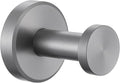 APLusee Gunmetal Gray Single Robe Hook, 304 Stainless Steel Heavy Duty Towel Hook (11LBS Capacity), Wall Mounted Towel Hanger for Bathroom Kitchen Garage