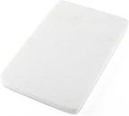 Koville African Natural Marble Cutting Board for Kitchen, 12x8inch Hand Crafted Marble Slab for Cheese, Charcuterie, Pastry Board - Wedding Gift, House Warming Gift