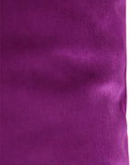 Dark Purple Throw Pillow Covers Decorative Velvet Soft Solid Square Cushion Cases Home Decor for Couch Sofa Bedroom Office Set of 2, 18x18 Inch 45x45cm