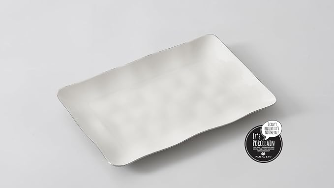Pampa Bay Rectangular Platter, Thin & Simple, Kitchen, Gift, THS2583W