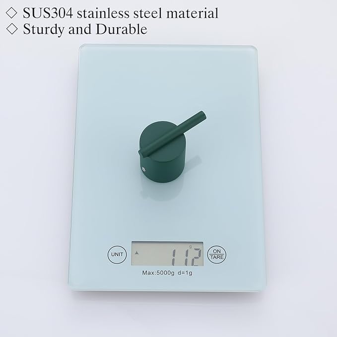RANDOM Dark Green Towel Hooks for Bathrooms Round Shower Hooks SUS304 Stainless Steel Wall Mount Coat Hooks.96068-8DKG