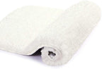 Walensee Bath Rug - Non Slip, Soft Microfiber Shaggy Bath Mat (20 x 32, Ivory) - Water Absorbent, Thick Plush Shower Mat - Machine Washable