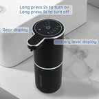 Liquid Soap Dispenser, Automatic Soap Dispenser, 13.5oz/400ml Automatic Soap Dispenser Touchless, USB Rechargeable 4 Level Adjustable Electric Hand Soap Dispenser, for Bathroom, Kitchen,Hotel
