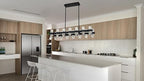 Black Linear Chandelier, 39 Inch 28-Lights Modern Kitchen Island Dining Room Over Table Light Fixture, Industrial Farmhouse Large Pendant Lighting with Crystal Shade