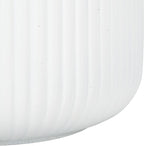 SAFAVIEH Outdoor Collection Lucca White Cement Planter Pot Set of 2