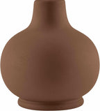 BoutiqueRugs Navarro Boho Ceramic Bedside Table Lamp for Bedroom Nightstand and Living Room - Shade Rattan - Brown, Beige - 13" H