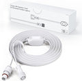Lumary Extension Cords for Permanent Outdoor Lights Gen 2 Only, Not Work with Pro and Max Version, White, 12Ft