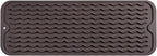 Silicone Dish Drying Mat for Multiple Usage,Easy clean,Eco-friendly,Heat-resistant Silicone Mat for Kitchen Counter,Sink,Bar,Bottle,or Cup Coffee M 17 inches x 6 inches