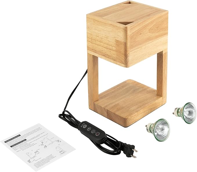 Table Lamp,Bedside End Table Lamp Traditional Nightstand Desk Lamp Geometric Lamp with Shade for Living Bedroom Office(Modern,Style 4)