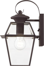 Livex Lighting 2181-07 Westover 1-Light Outdoor Wall Lantern, Bronze