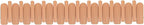 Wall Mounted Piano Key Hanger | Flip Style Hook | Entrance Wall Art Hook, Made of Oak Wood (3 Times Painted, 4 Times Polished) (Arc Beech, 12Hooks)