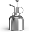 Plant Mister Spray Bottle Stainless Steel Watering Can for Indoor Plants Succulent Bonsai Garden Houseplant Spritzer Modern Garden Tools 10oz/300ml (Silver)