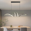 Modern LED Pendant Lights, 47in Chandelier Dimmable with Remote Control 3000k-6000K Adjustable Color Temperature, Aluminum Island Lighting Lamp Fixture for Kitchen, Dining Room, Billiard Room
