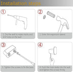 RANDOM Dark Green Towel Hooks for Bathrooms Round Shower Hooks SUS304 Stainless Steel Wall Mount Coat Hooks.96026-8DKG