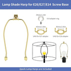 Lamp Shades Set of 2, Drum Lampshades with Leaf Design, 13" Top x 13" Bottom x 10" High (Spider) Modern Linen Lamp Shades for Table Lamp & Bedside Lamp, Assembly Required Black Lampshades Replacement