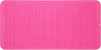 Silicone Dish Drying Mat for Multiple Usage,Easy clean,Eco-friendly,Heat-resistant Silicone Mat for Kitchen Counter or Sink,Refrigerator or Drawer Liner Rose 5XL 36inches x 18inches