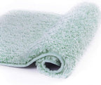 Walensee Bath Rug for Bathroom Non Slip Bathroom Mat (20 x 32, Aqua) Water Absorbent Soft Shaggy Bathroom Rug Machine Washable Bath Mat Thick Plush Shower Mat