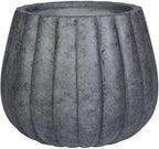 SAFAVIEH Outdoor Collection Kaston Grey Concrete Planter (Fully Assembled)