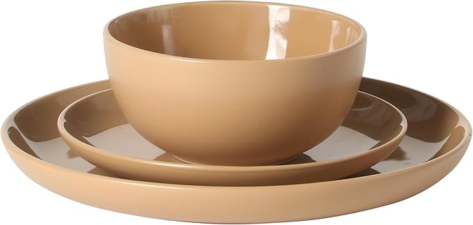 Gibson Home Rockaway Queenslane Plates and Bowls Dinnerware Sets