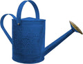 Headwind Aurora Oceanside Blue Metal Watering Can 2 Gallon – Galvanized Vintage Large Watering Metal Can for Indoor & Outdoor Garden Use by Robert Allen