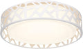 Flush Mount Ceiling Light Fixture, 12 inch 15W 1100 Lumens LED Ceiling Lights, Dimmable 3000K Warm White Light Fixtures Ceiling Mount for Bedroom, Kitchen, Hallway, Stairways