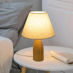 Eapmic Table Lamp,Bedside End Table Lamp Modern Nightstand Desk Lamp Geometric Lamp with Shade for Living Bedroom Office(Modern,Style 3)