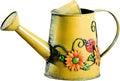 Westcharm Small 1 Liter Decorative Metal Sunflower & Ladybug Watering Can Vase for Indoor Outdoor Plants Home Decoration Garden Décor for Family Mother Gardener Plants Lover Friends (4 Cups | 32 OZ)
