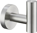 Angle Simple Robe Towel Hook, SUS 304 Stainless Steel Bathroom Hand Towel Coat Hook for Wall, Brushed Nickel
