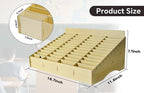 HengTianMei Wooden Desktop Storage Box Mobile Phone Management Storage Box Creative Desktop Office Meeting Finishing Grid Multi Cell Phone Rack Display (New 48)